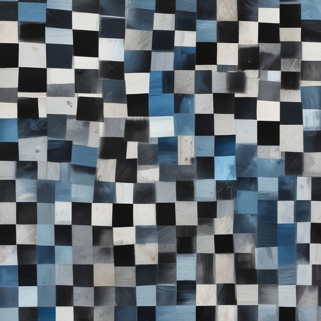 Checker Pattern Collection of 100