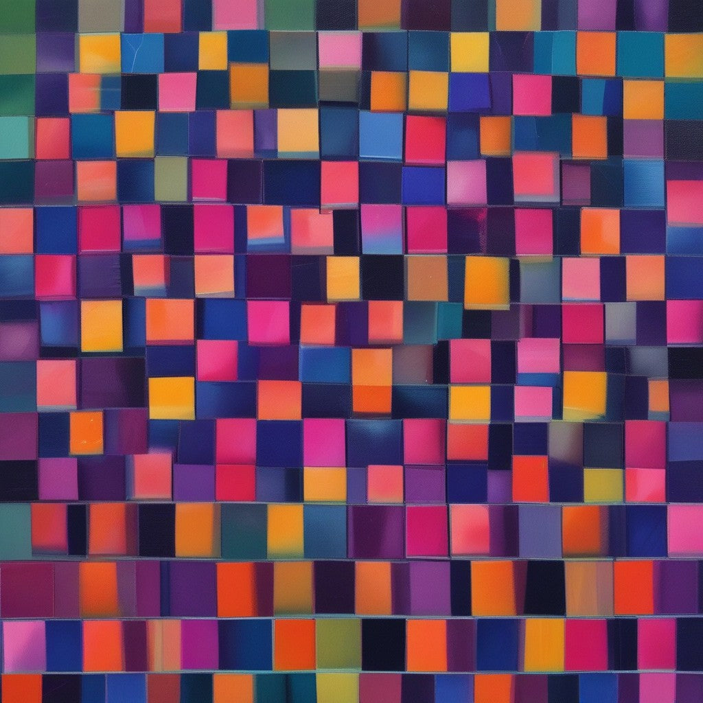 Checker Pattern Collection of 100