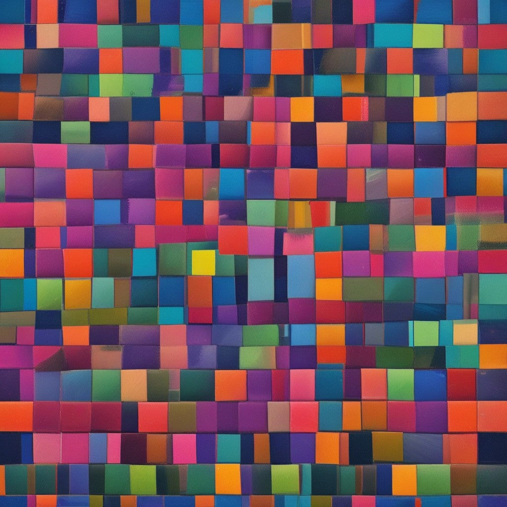 Checker Pattern Collection of 100