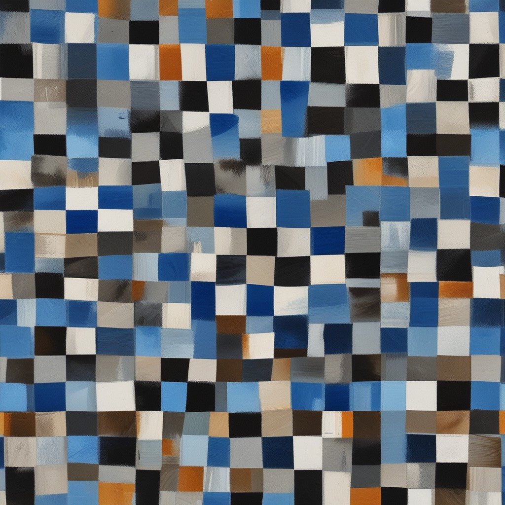 Checker Pattern Collection of 100