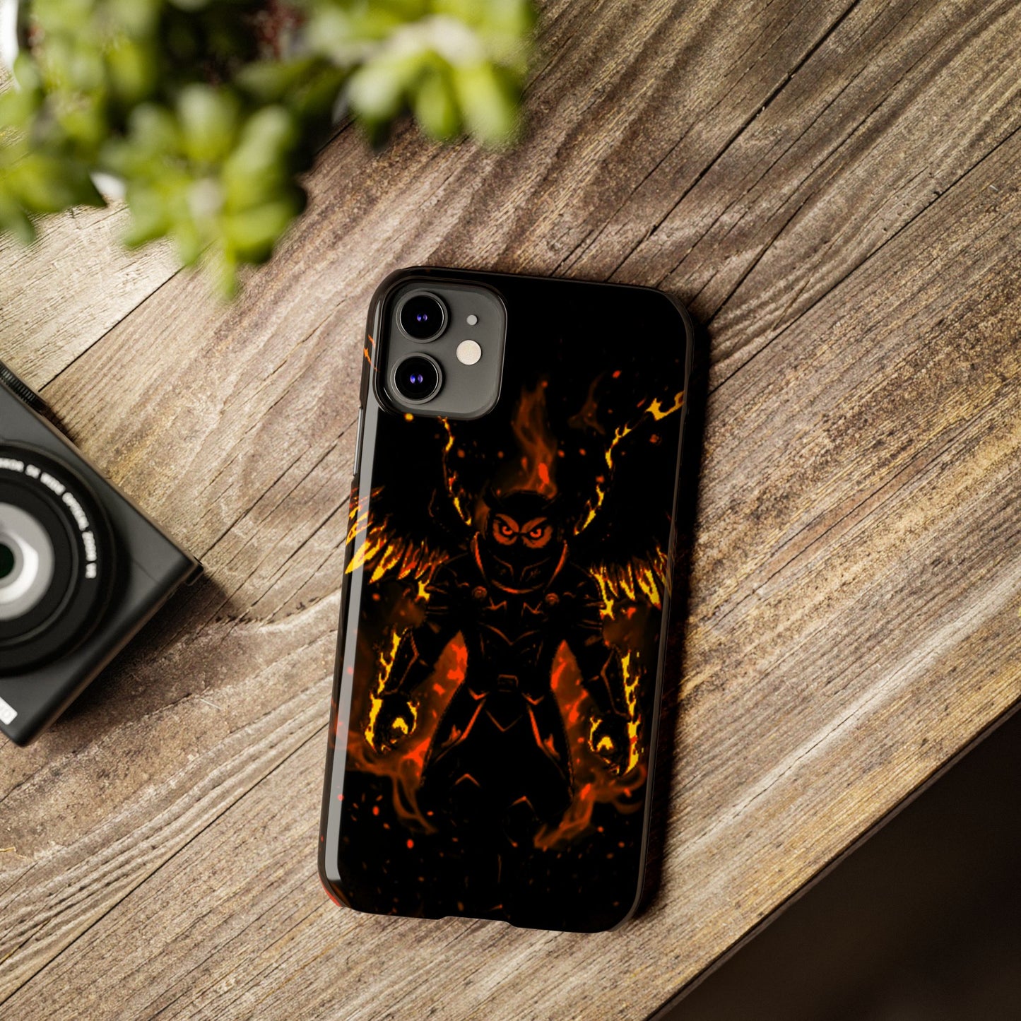 Halloween Agent Quacks Series Slim Phone Cases - Fiery General Onyx Design