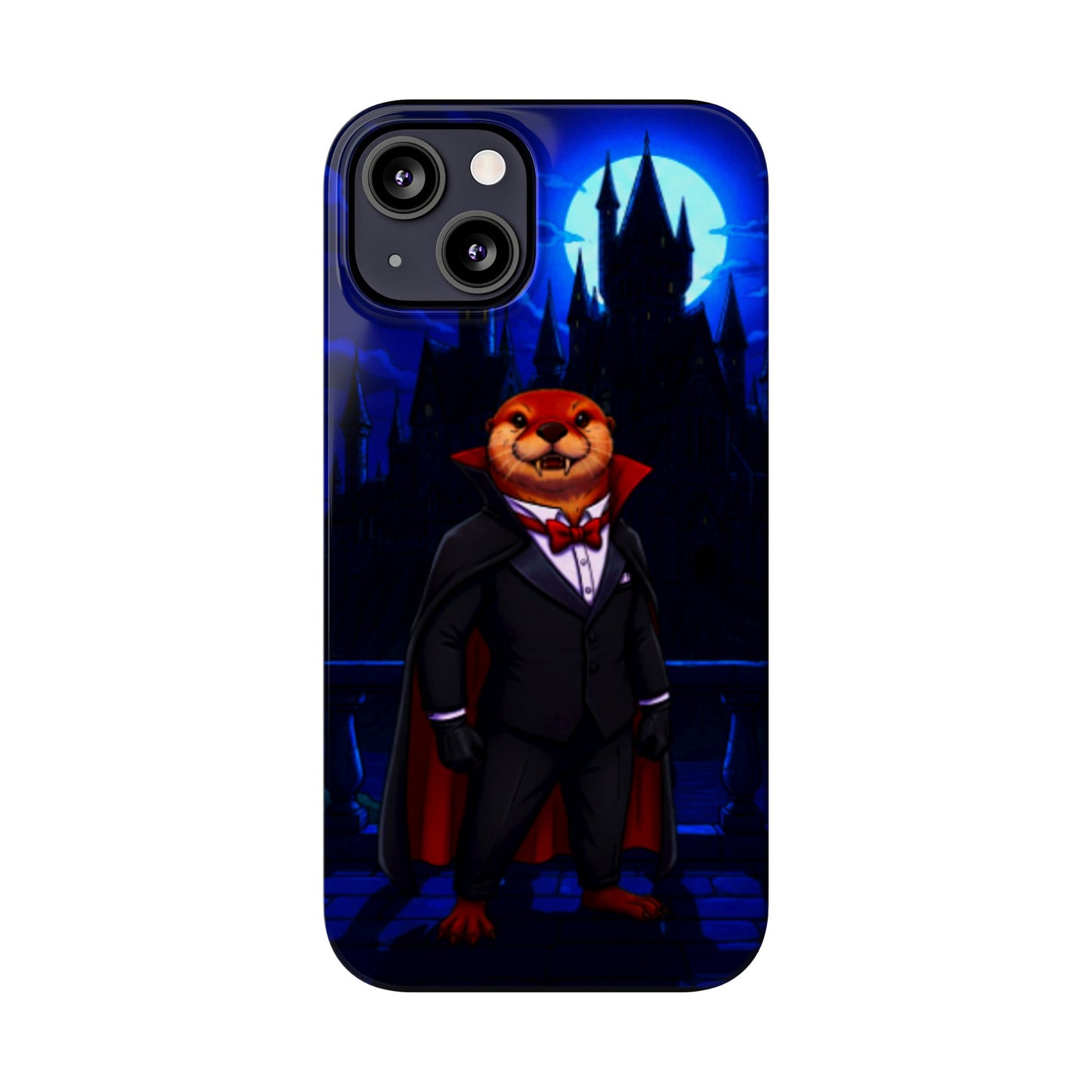 Halloween Agent Quacks Series Slim Phone Cases - Vampire Gearshift Design