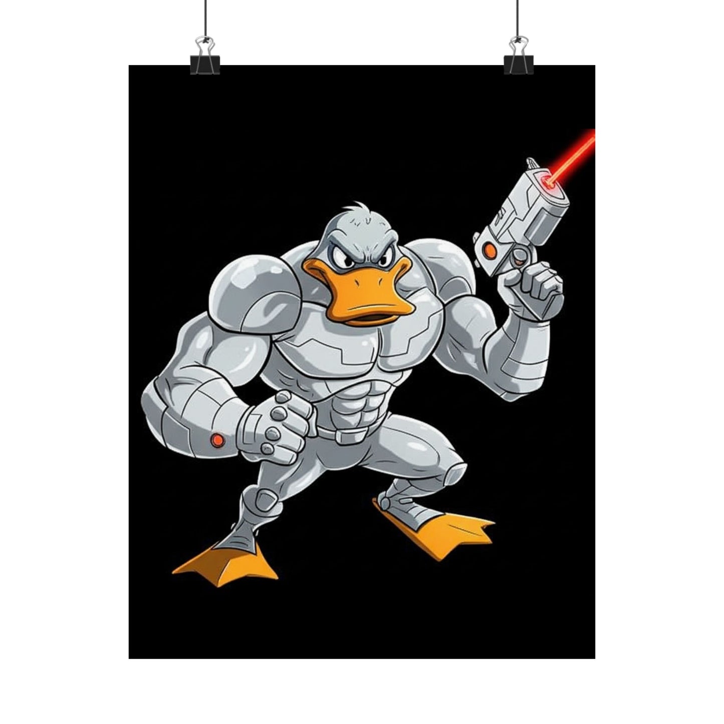 Agent Quacks Series Matte Vertical Posters - Quacks Design