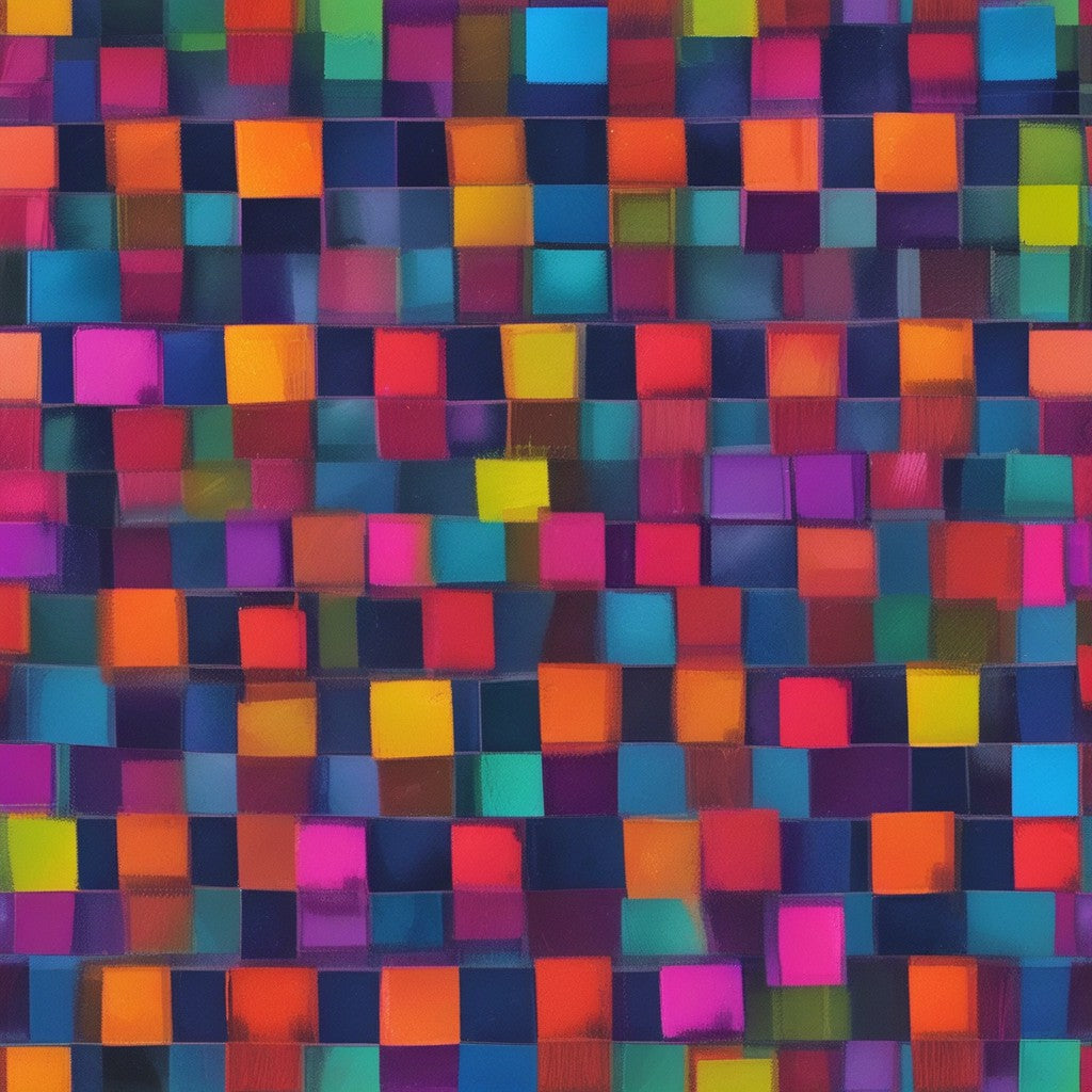 Checker Pattern Collection of 100