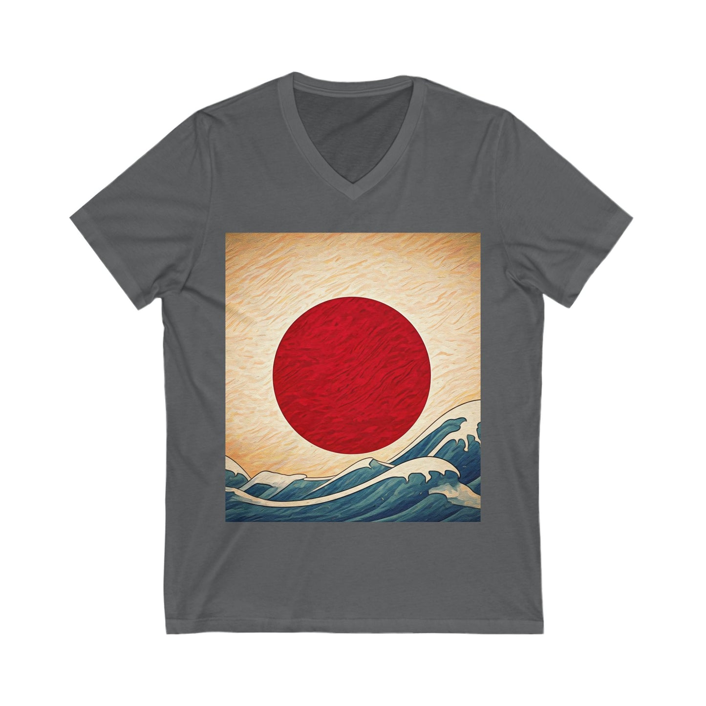 Japanese Wave Graphic Tee, Unisex Casual Shirt, Summer Fashion, Beachwear, Vacation Outfit, Gift for Travelers, Graphic T-Shirt