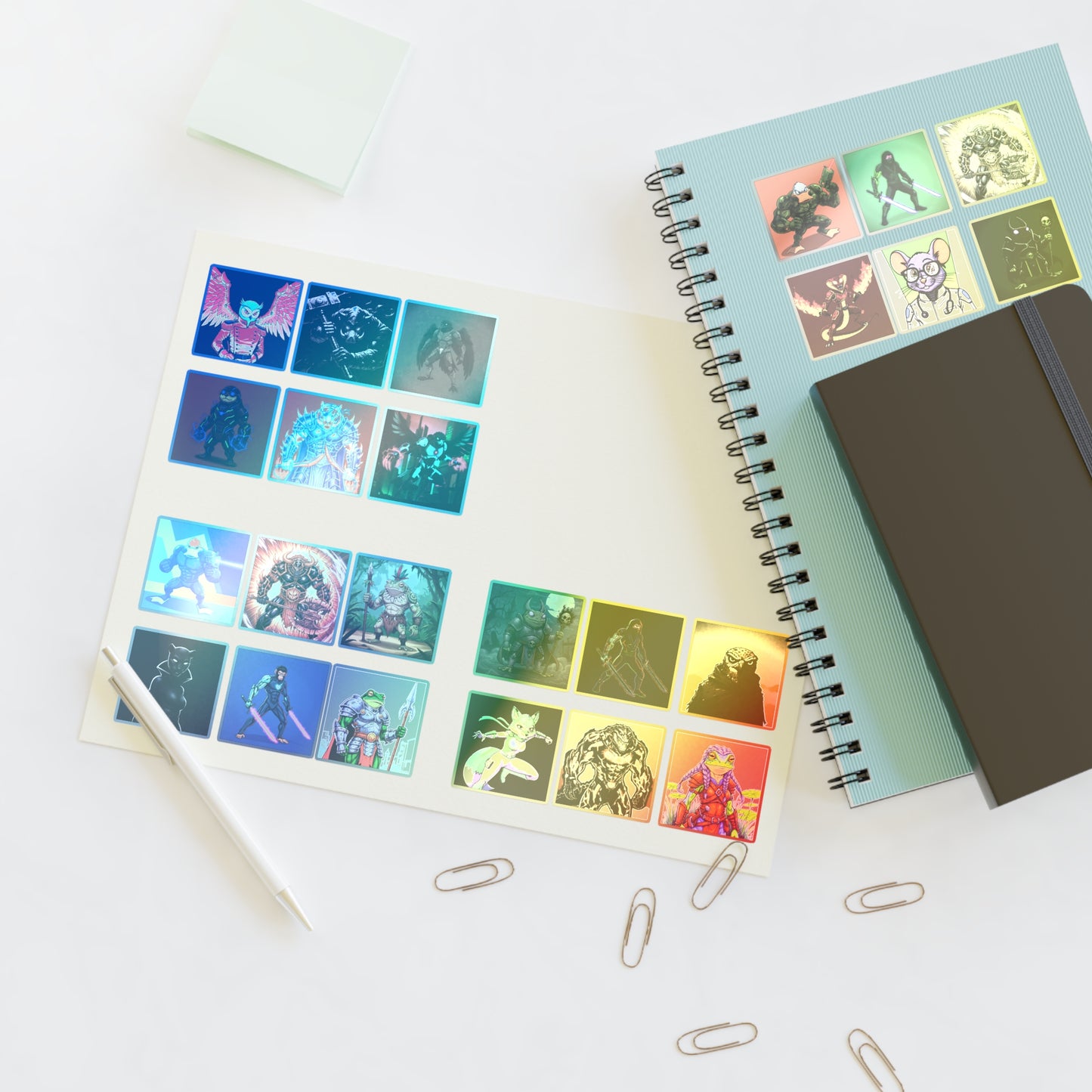 Agent Quacks Series Sticker Sheets