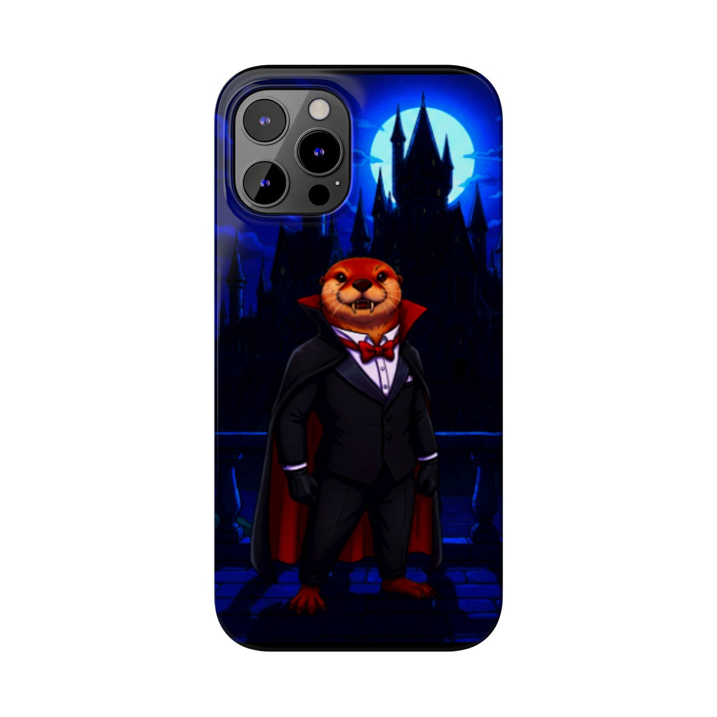Halloween Agent Quacks Series Slim Phone Cases - Vampire Gearshift Design