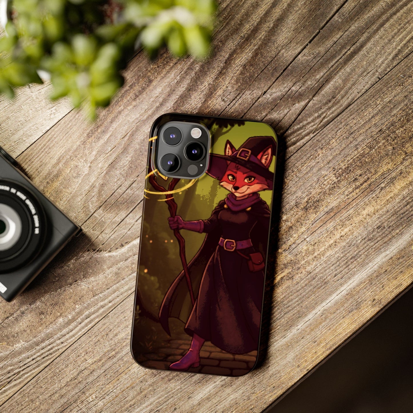 Halloween Agent Quacks Series Slim Phone Cases - Witch Vixx Design