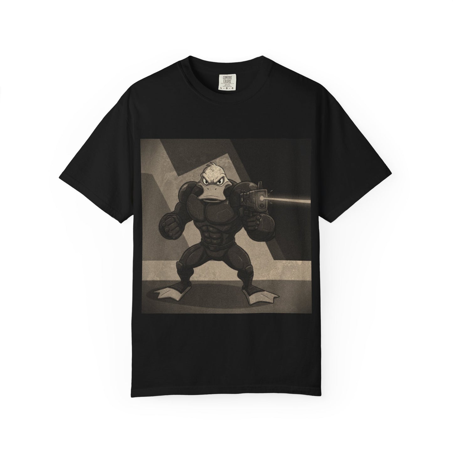 Agent Quacks Series Unisex T-shirt - B/W Quacks Design