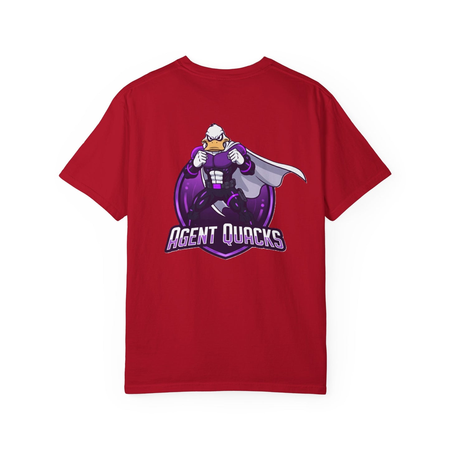 Agent Quacks – Shadows of the Croaking War | Unisex Garment-Dyed T-Shirt