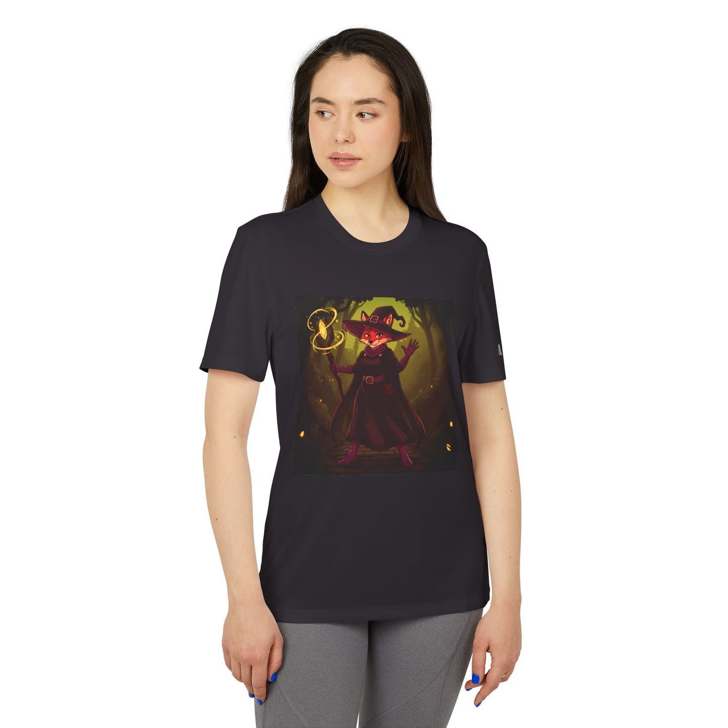Limited Edition "Witch Vixx" Halloween adidas Unisex Sport T-Shirt