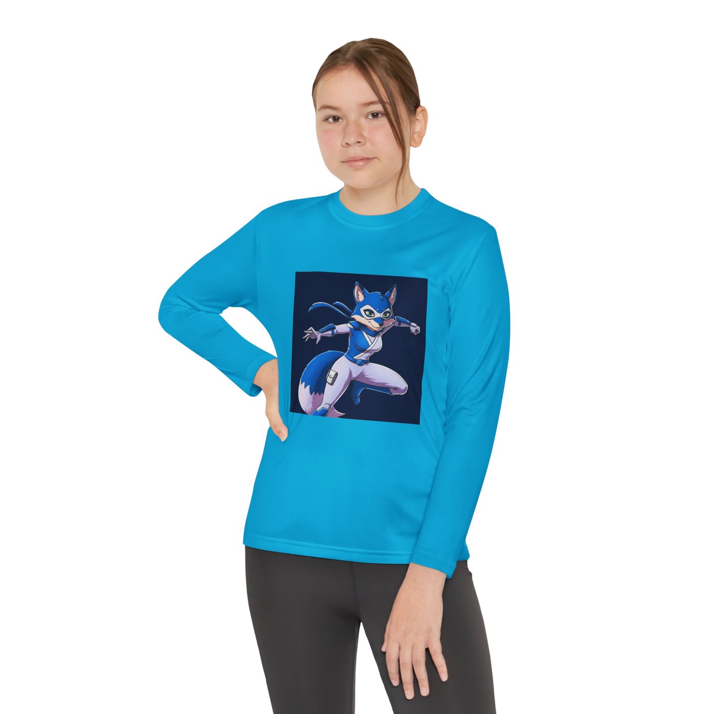 Agent Quacks Series Youth Long Sleeve Competitor Tee - Vixx Design