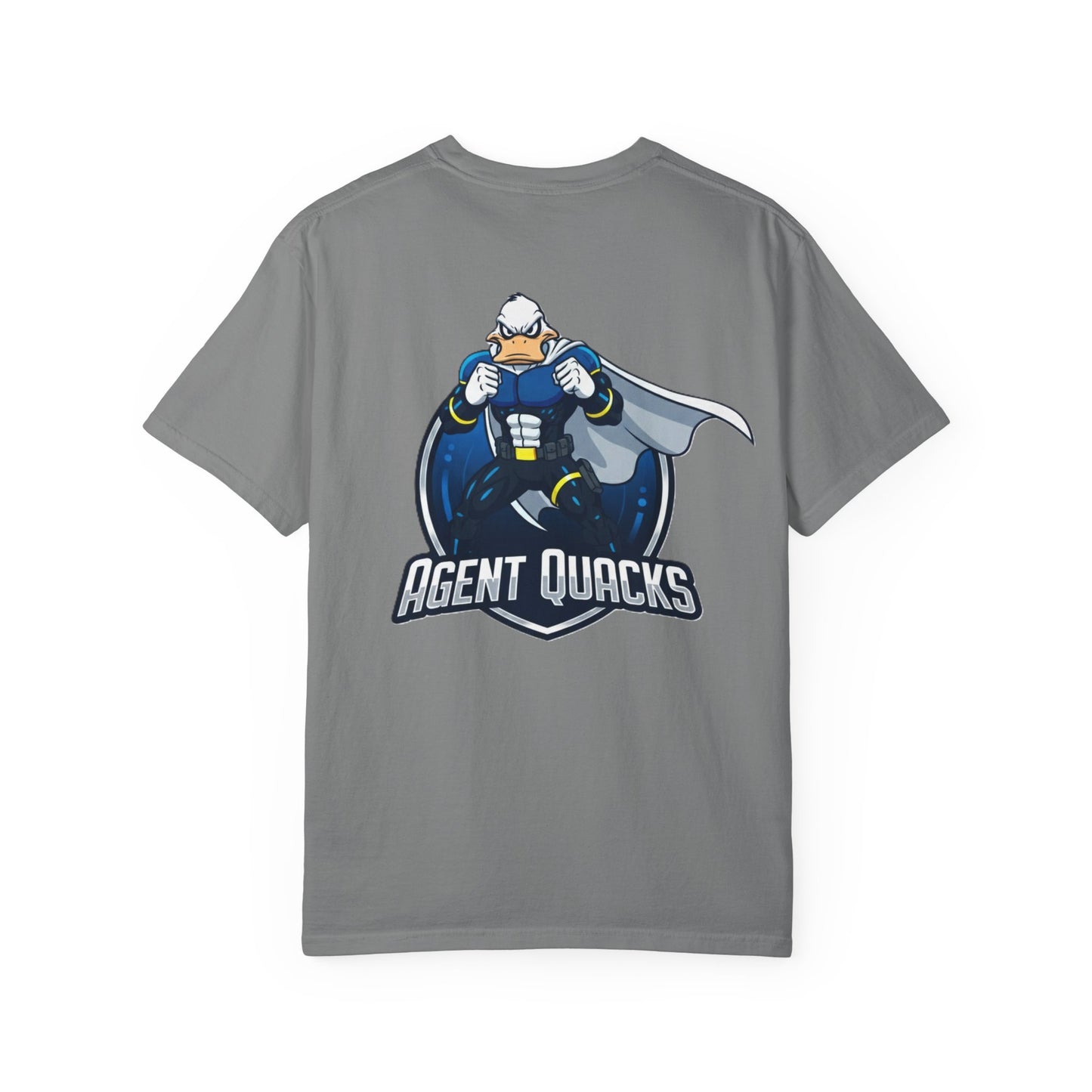 Agent Quacks – Origins | Unisex Garment-Dyed T-Shirt