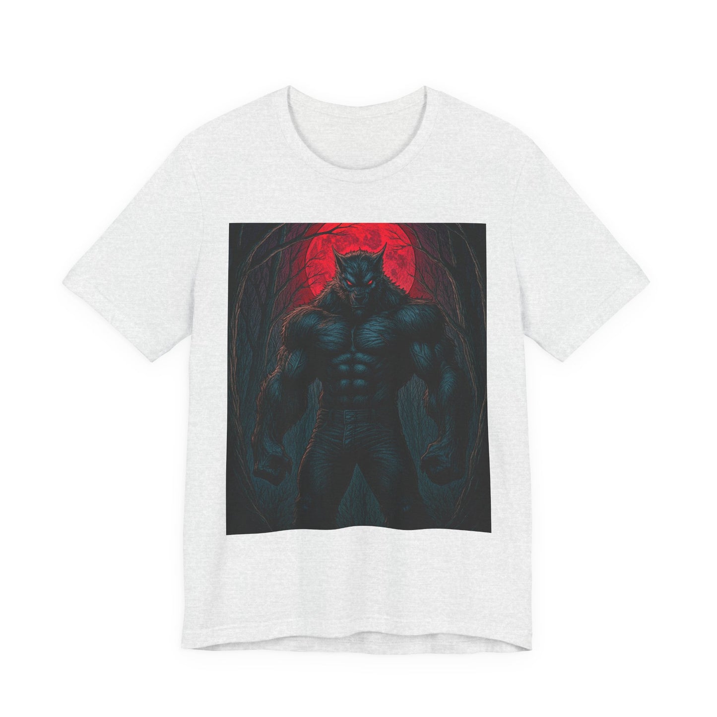 “Fenroth’s Hunt” — Limited Edition Halloween Graphic Tee | Dark Aesthetic Horror Shirt | Unisex Halloween Outfit
