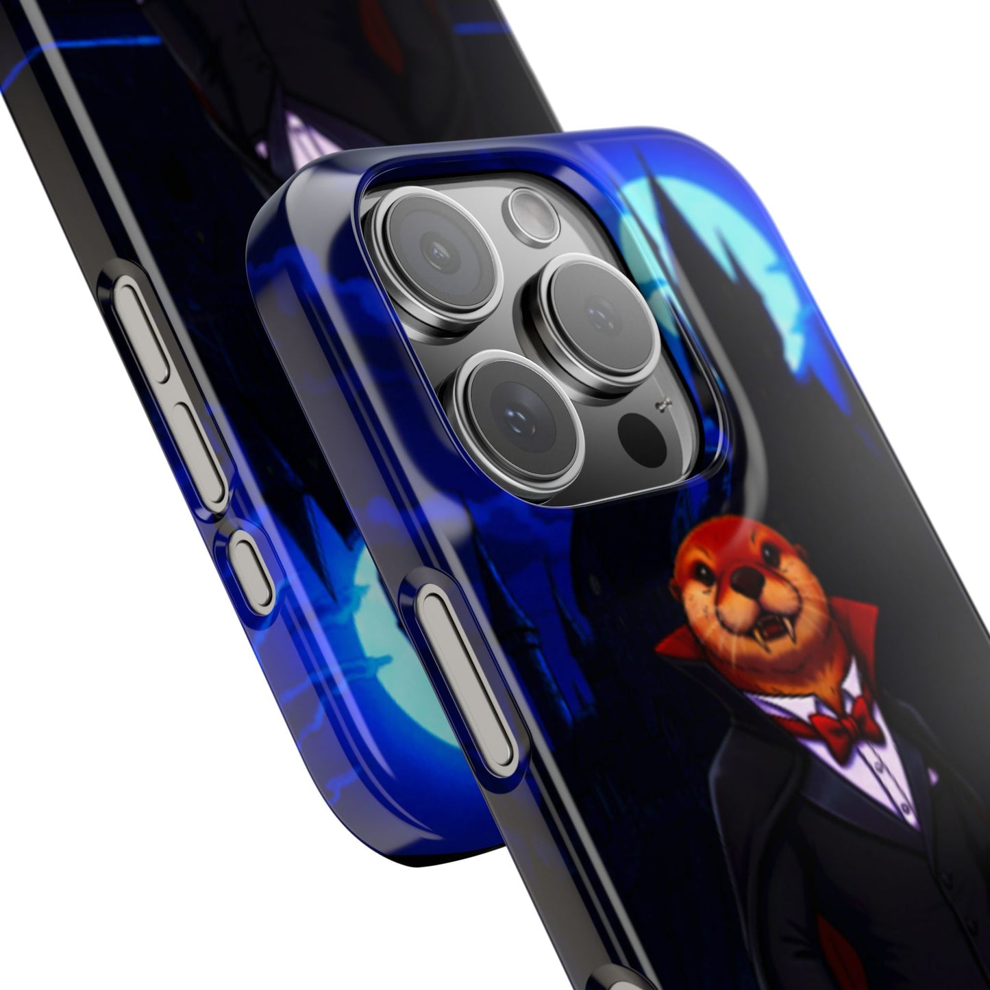 Halloween Agent Quacks Series Slim Phone Cases - Vampire Gearshift Design