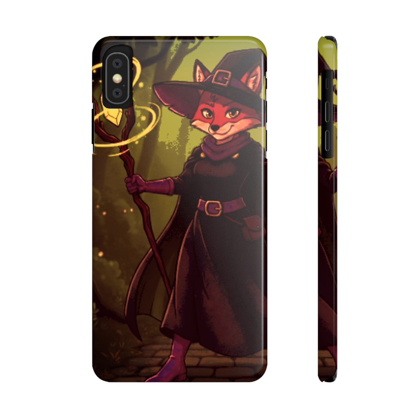 Halloween Agent Quacks Series Slim Phone Cases - Witch Vixx Design