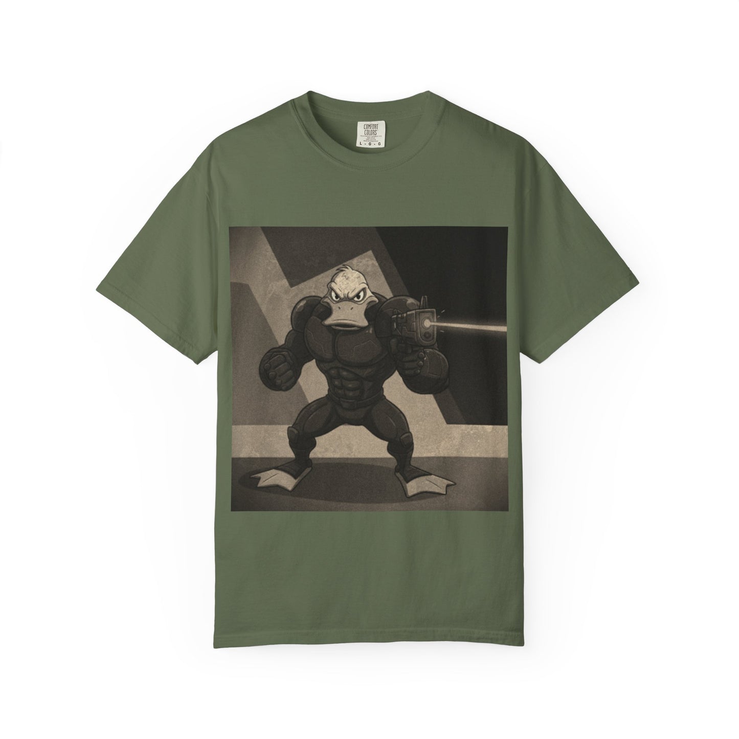 Agent Quacks Series Unisex T-shirt - B/W Quacks Design