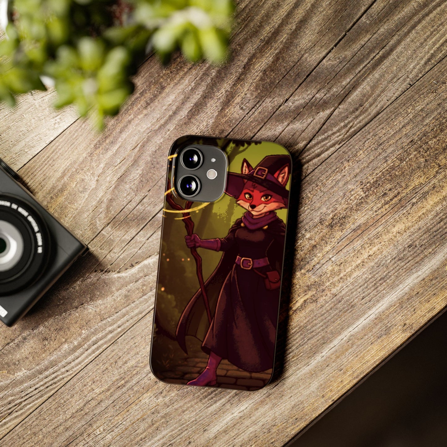 Halloween Agent Quacks Series Slim Phone Cases - Witch Vixx Design