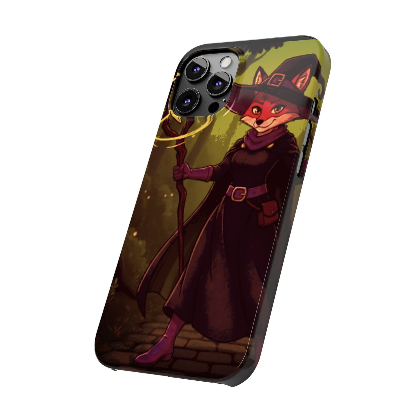 Halloween Agent Quacks Series Slim Phone Cases - Witch Vixx Design