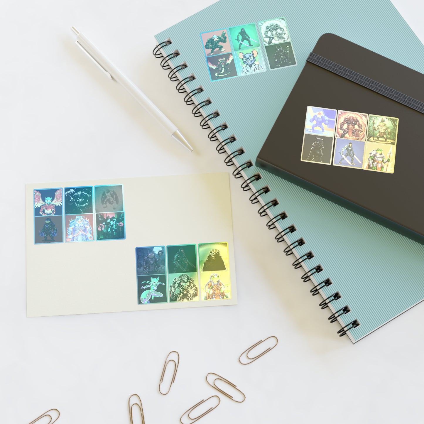 Agent Quacks Series Sticker Sheets