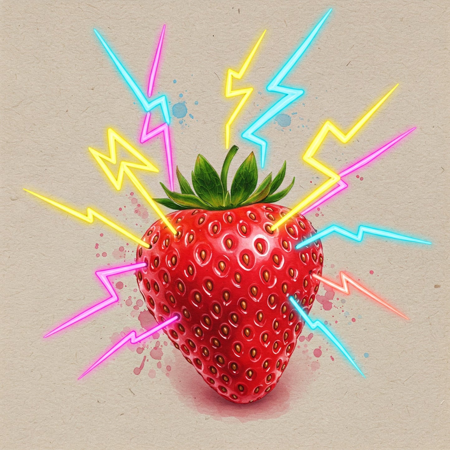 Strawberry Lighting Collection of 100