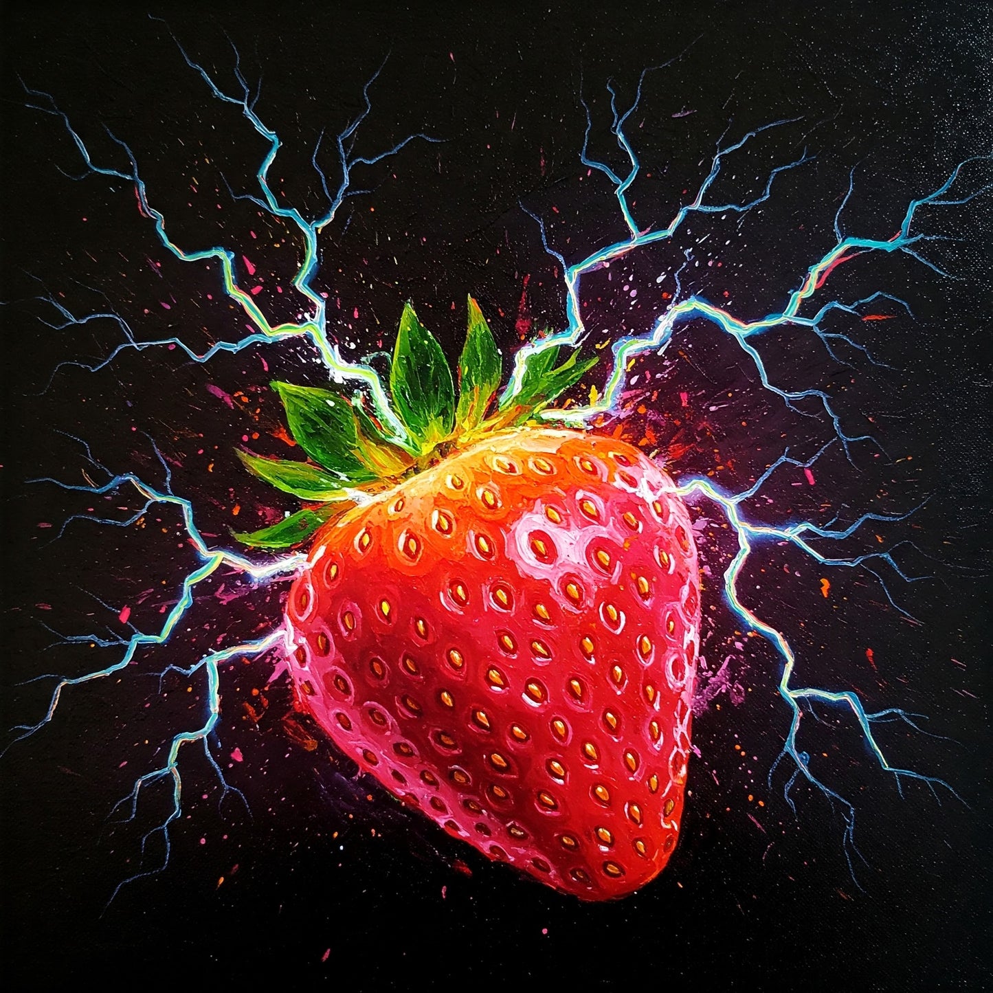Strawberry Lighting Collection of 100