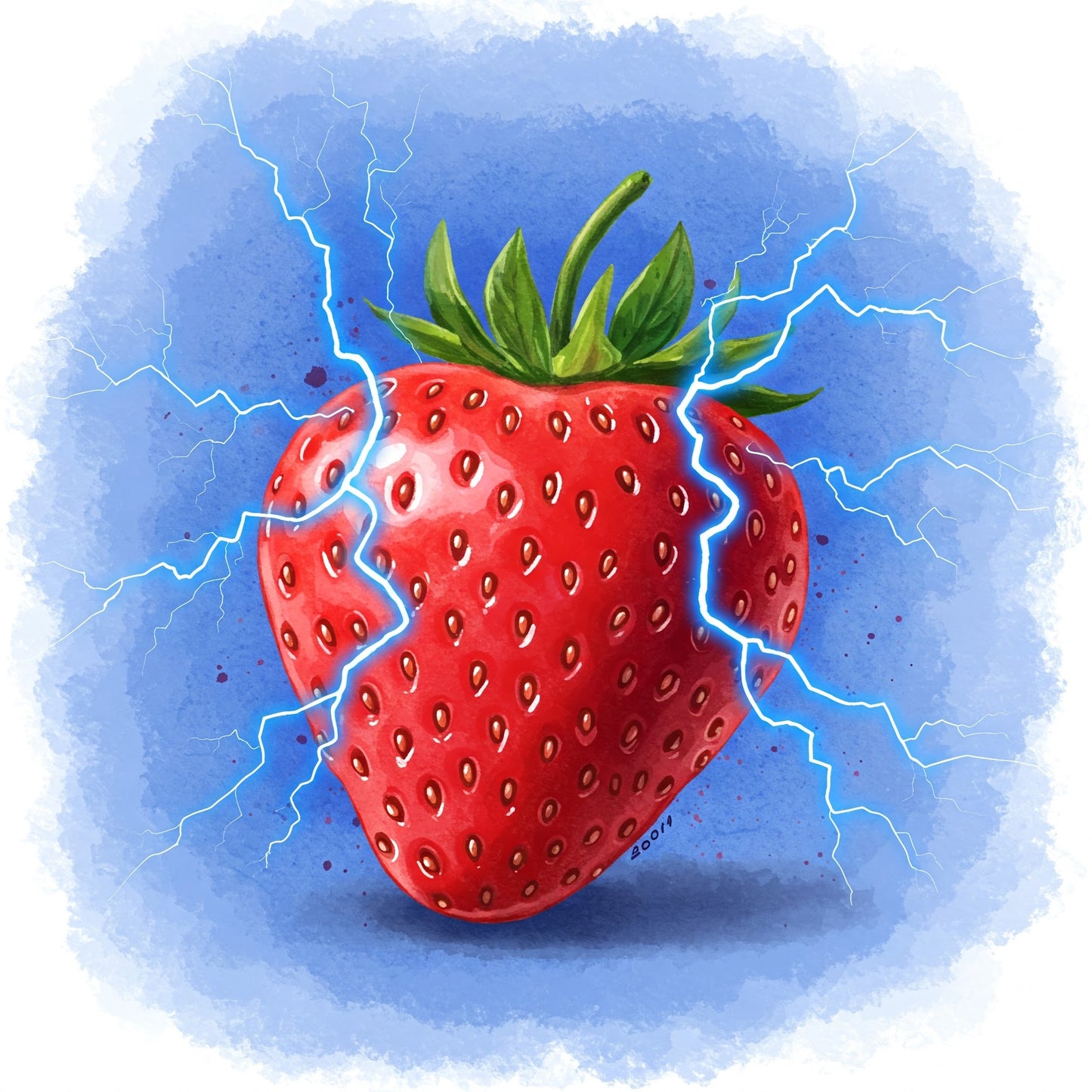 Strawberry Lighting Collection of 100