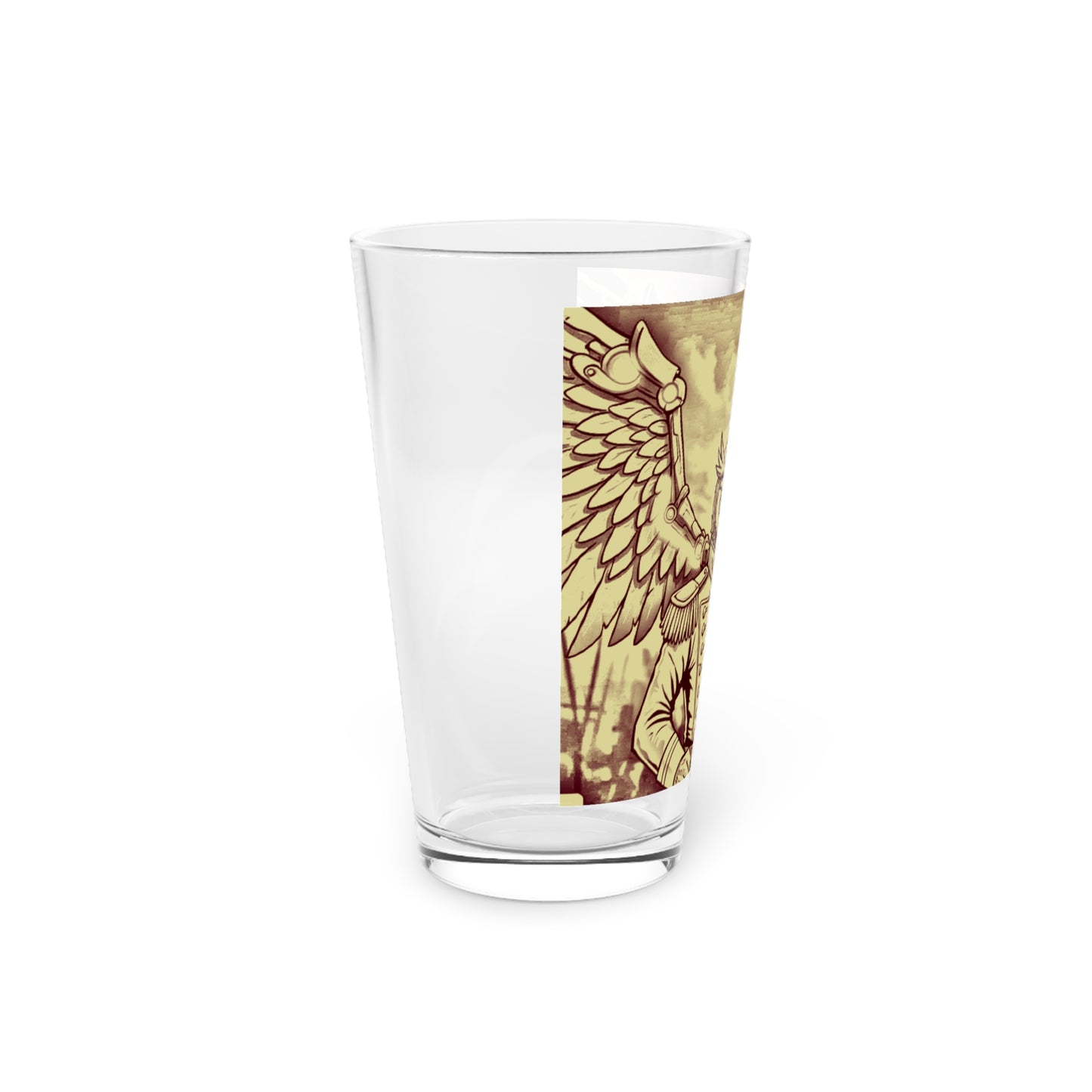 Agent Quacks Series Pint Glass, 16oz - General Onyx Design