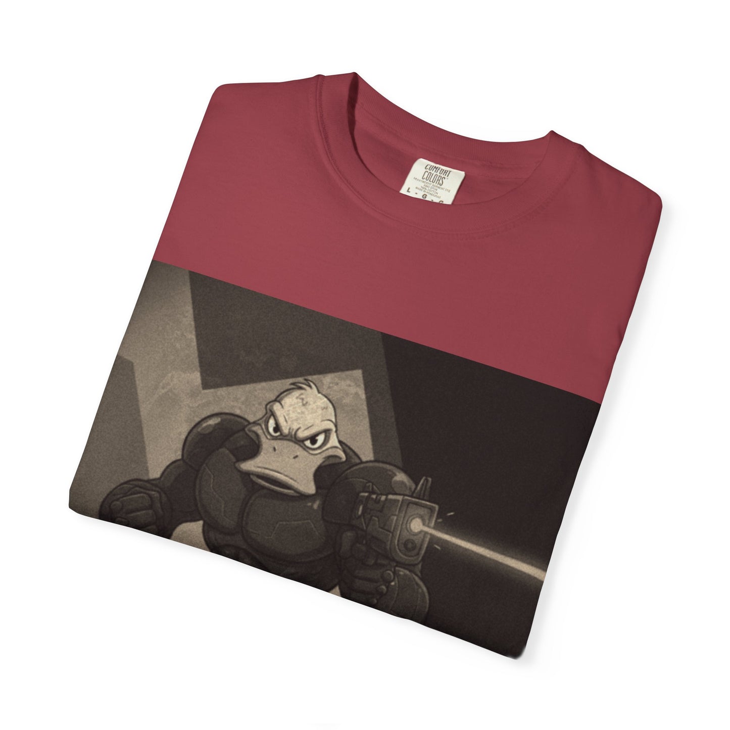 Agent Quacks Series Unisex T-shirt - B/W Quacks Design