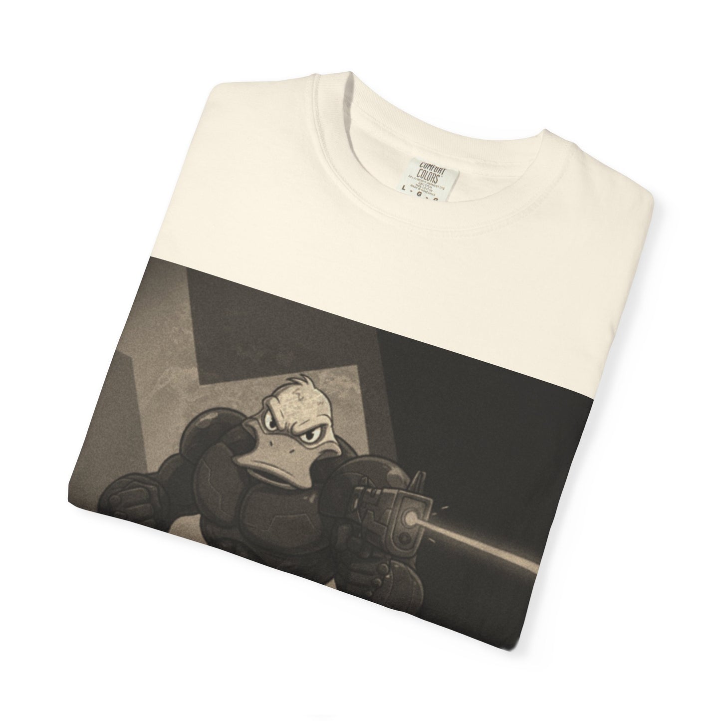 Agent Quacks Series Unisex T-shirt - B/W Quacks Design