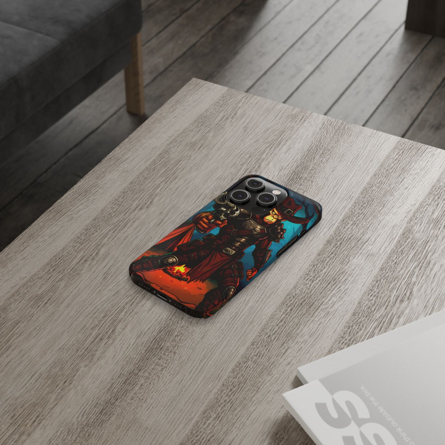 Halloween Agent Quacks Series Slim Phone Cases - Monster Hunter Xavier Design