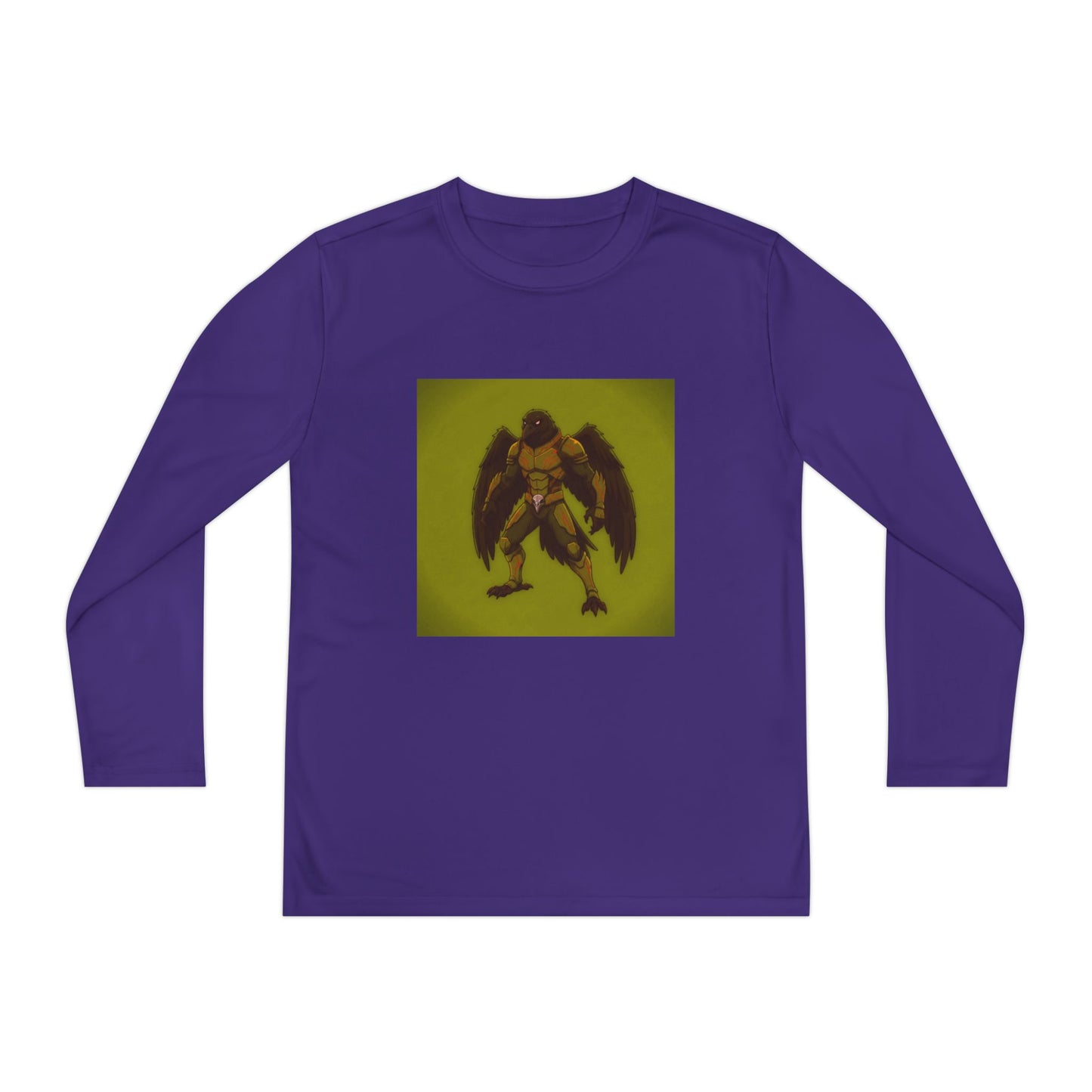 Agent Quacks Series Youth Long Sleeve Competitor Tee - Nightclaw Design