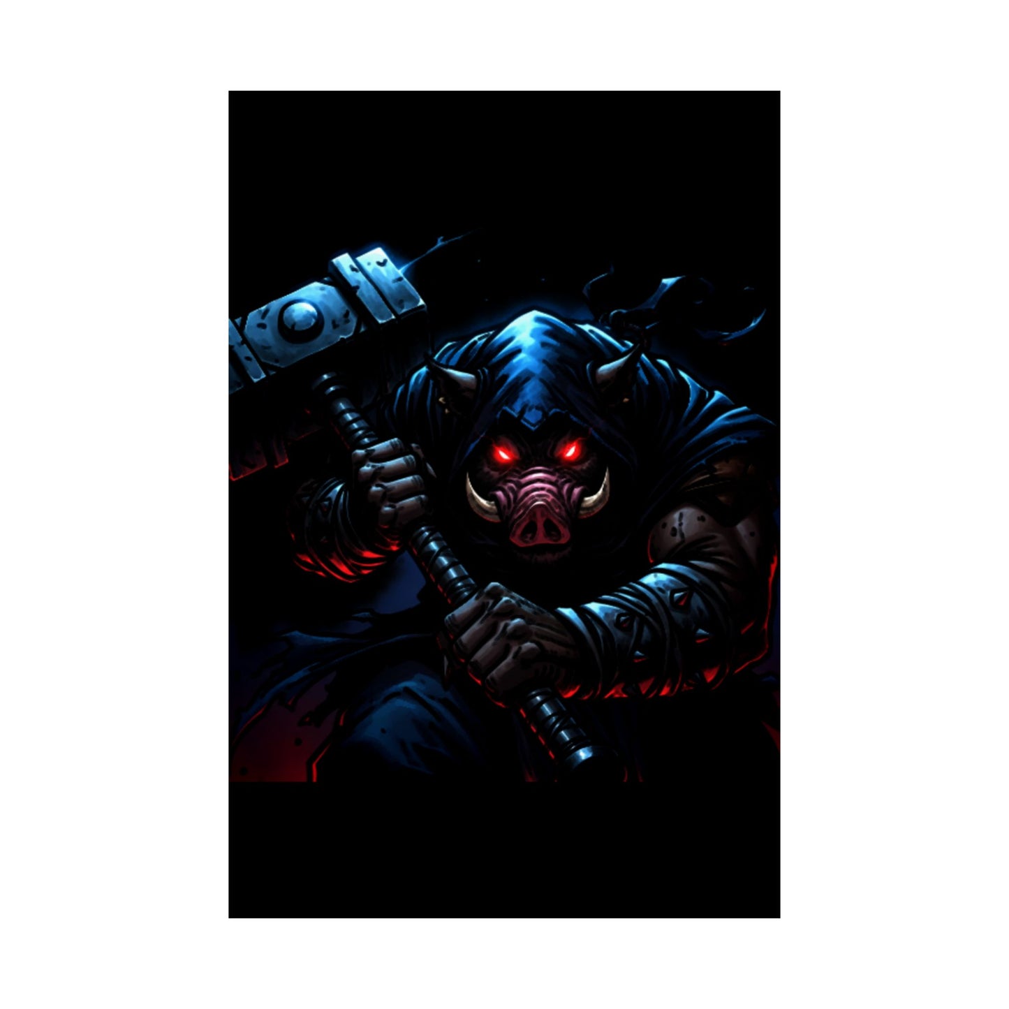 Agent Quacks Series Matte Vertical Posters - Bloodtusk Design