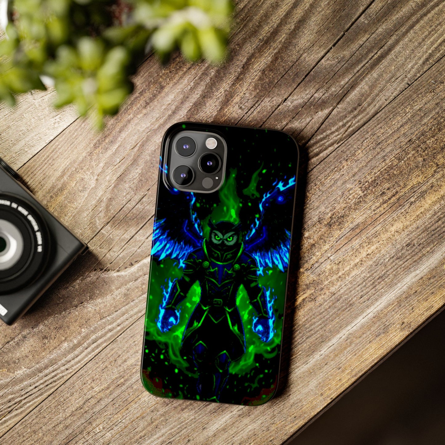 Halloween Agent Quacks Series Slim Phone Cases - Fiery General Onyx Design