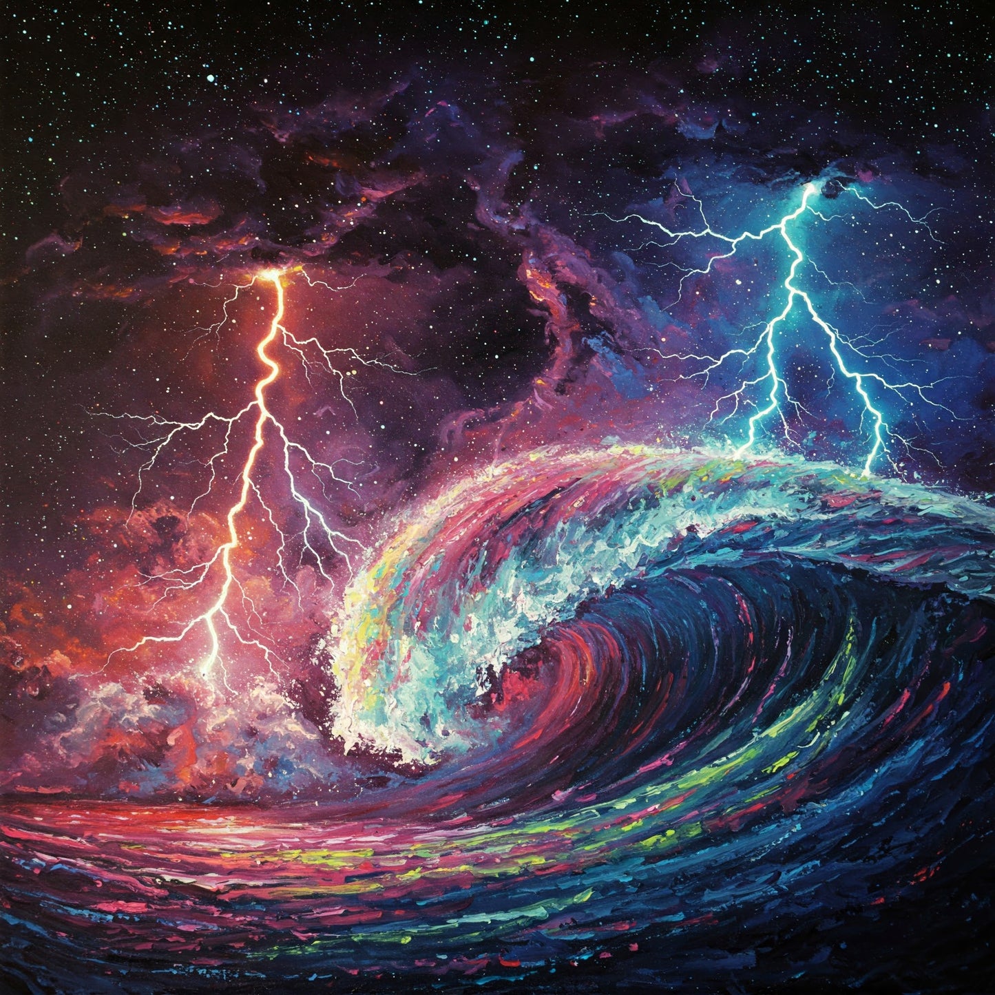 Outerspace Tsunami Collection of 100