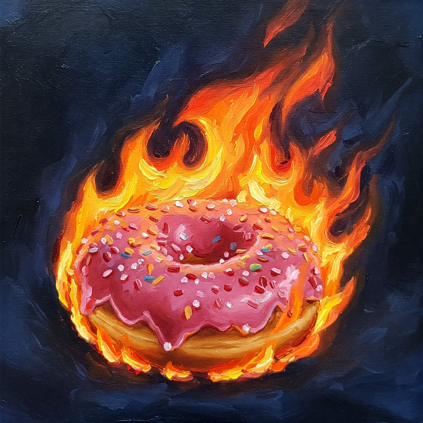 Donuts On Fire Collection of 100