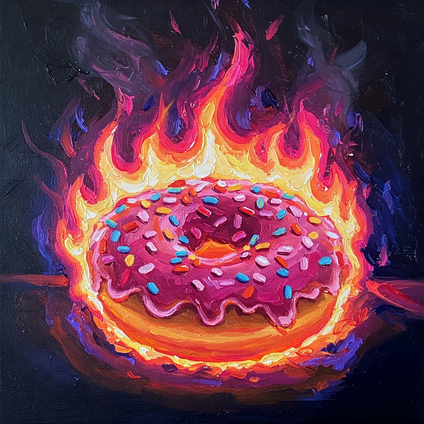 Donuts On Fire Collection of 100