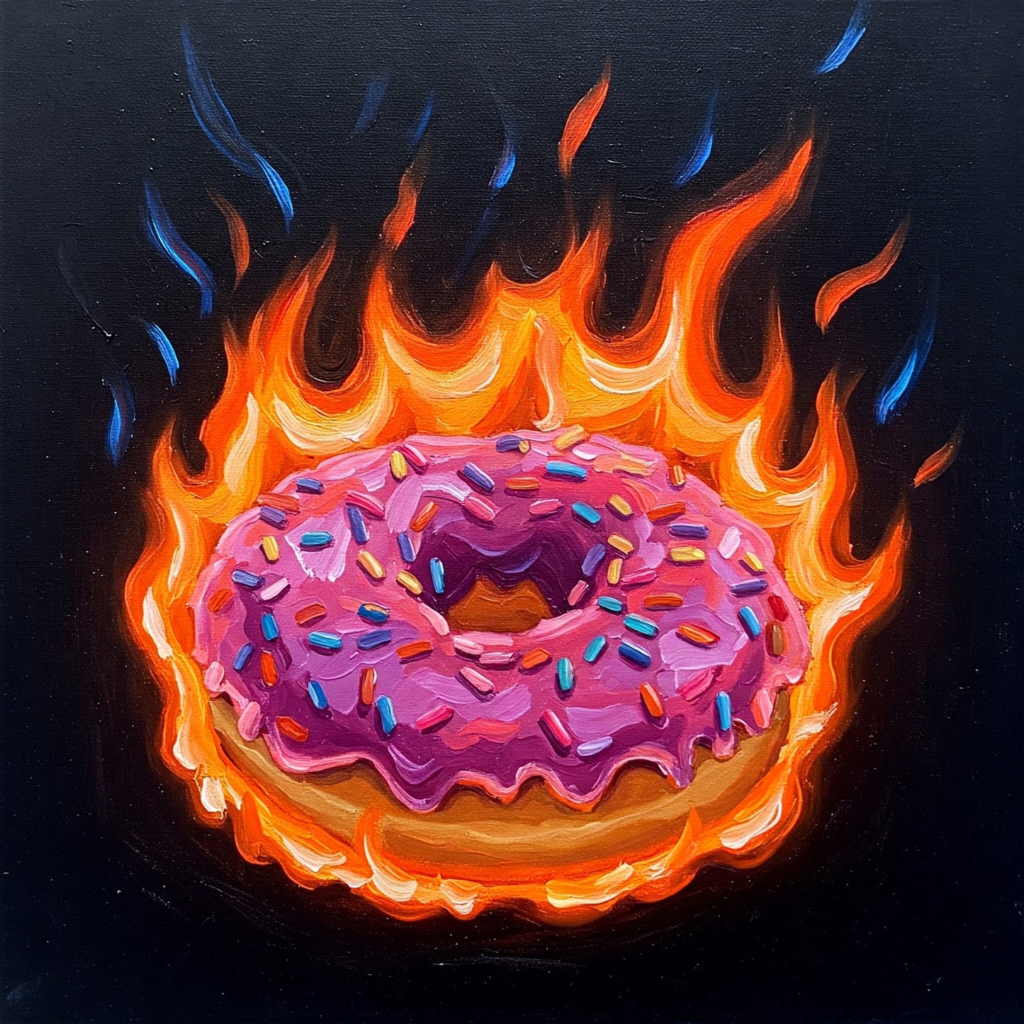 Donuts On Fire Collection of 100