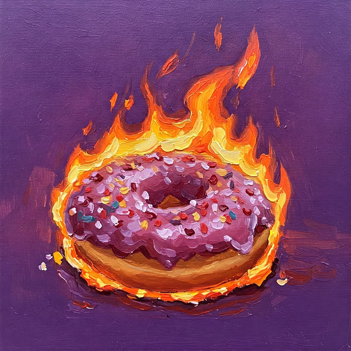 Donuts On Fire Collection of 100