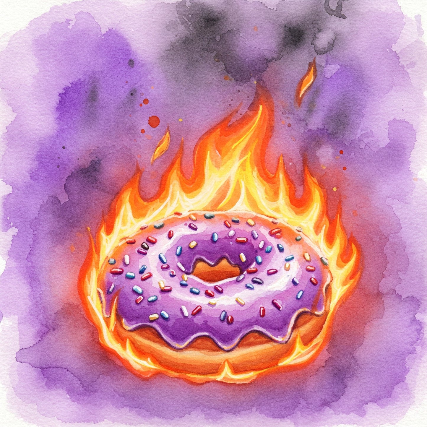 Donuts On Fire Collection of 100