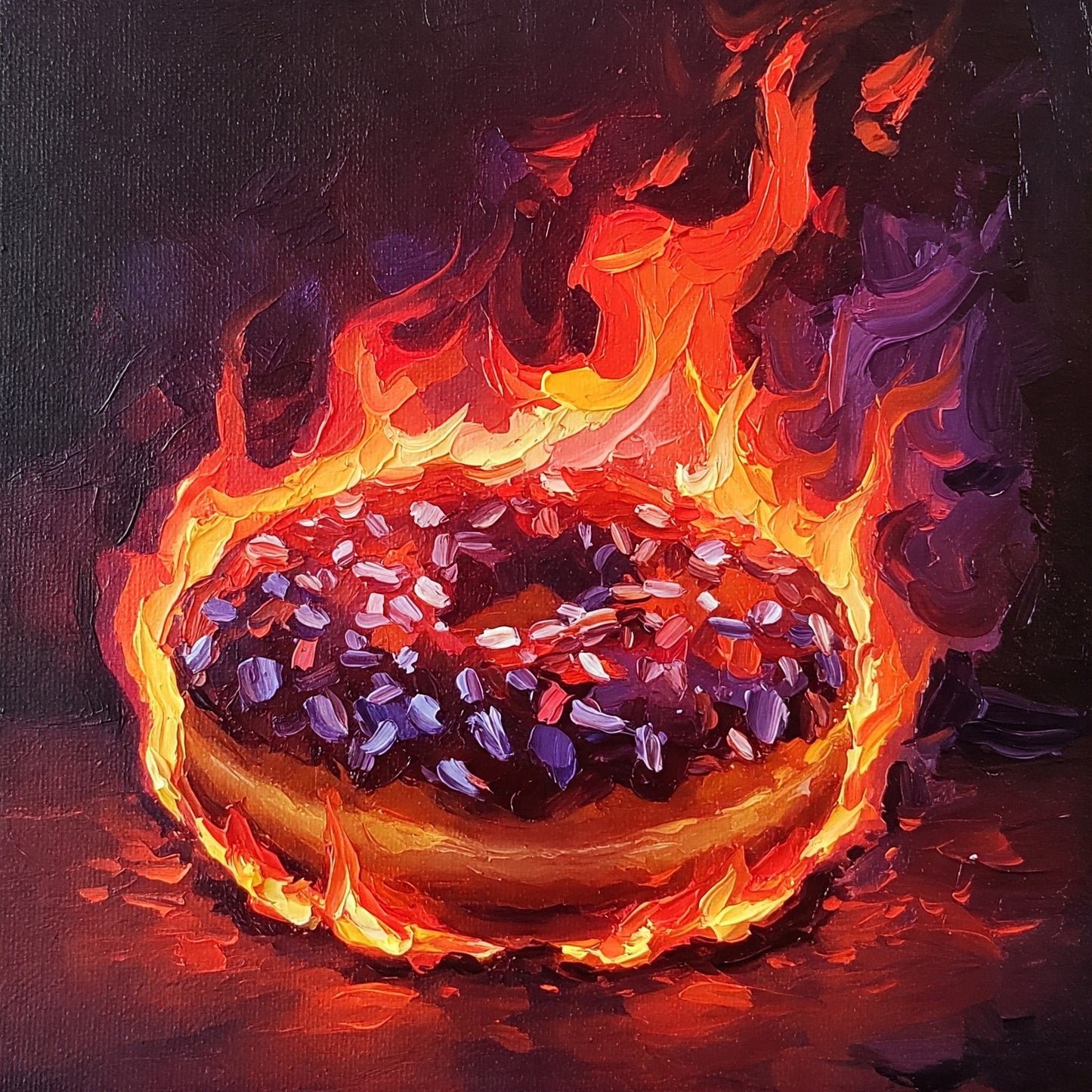 Donuts On Fire Collection of 100