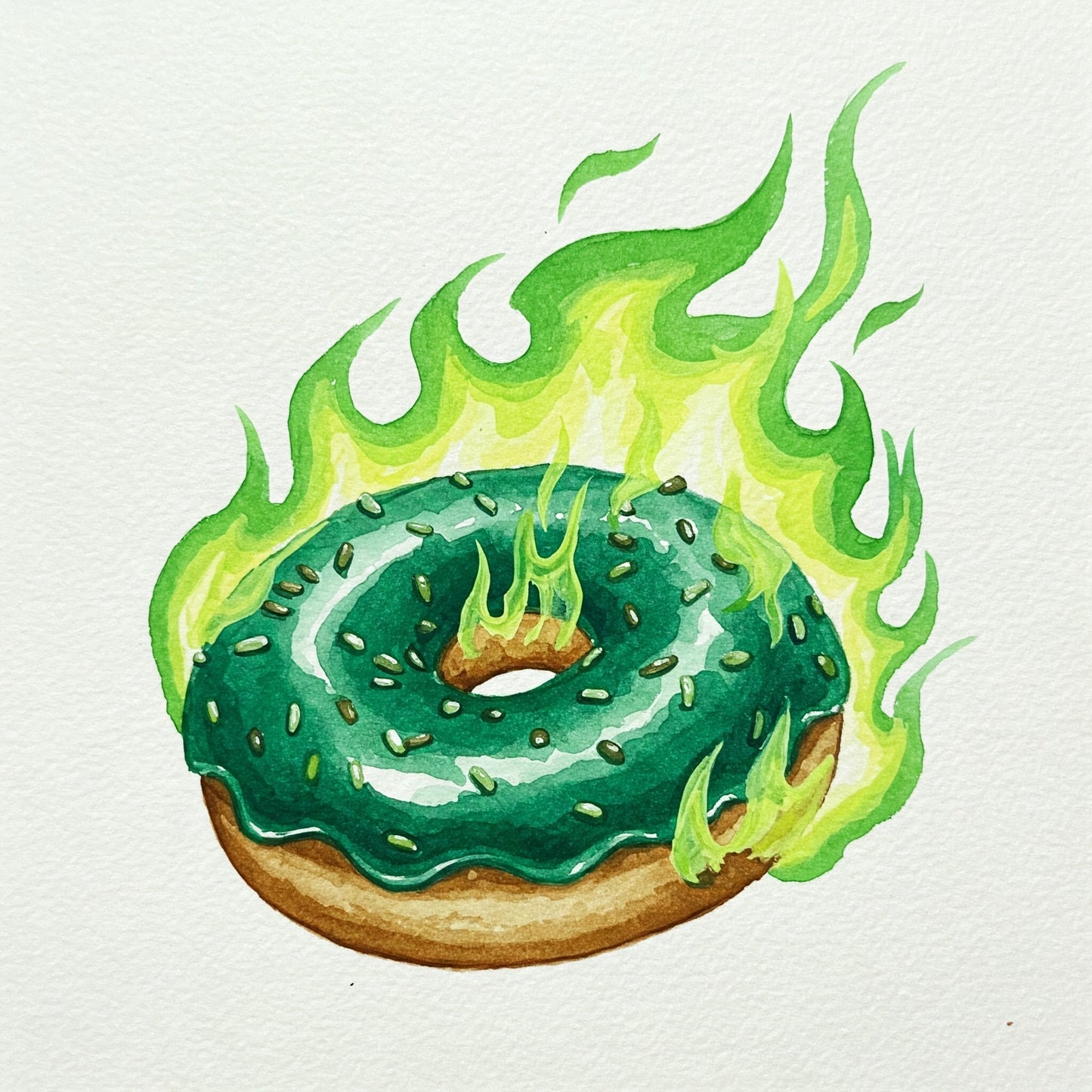 Donuts On Fire Collection of 100