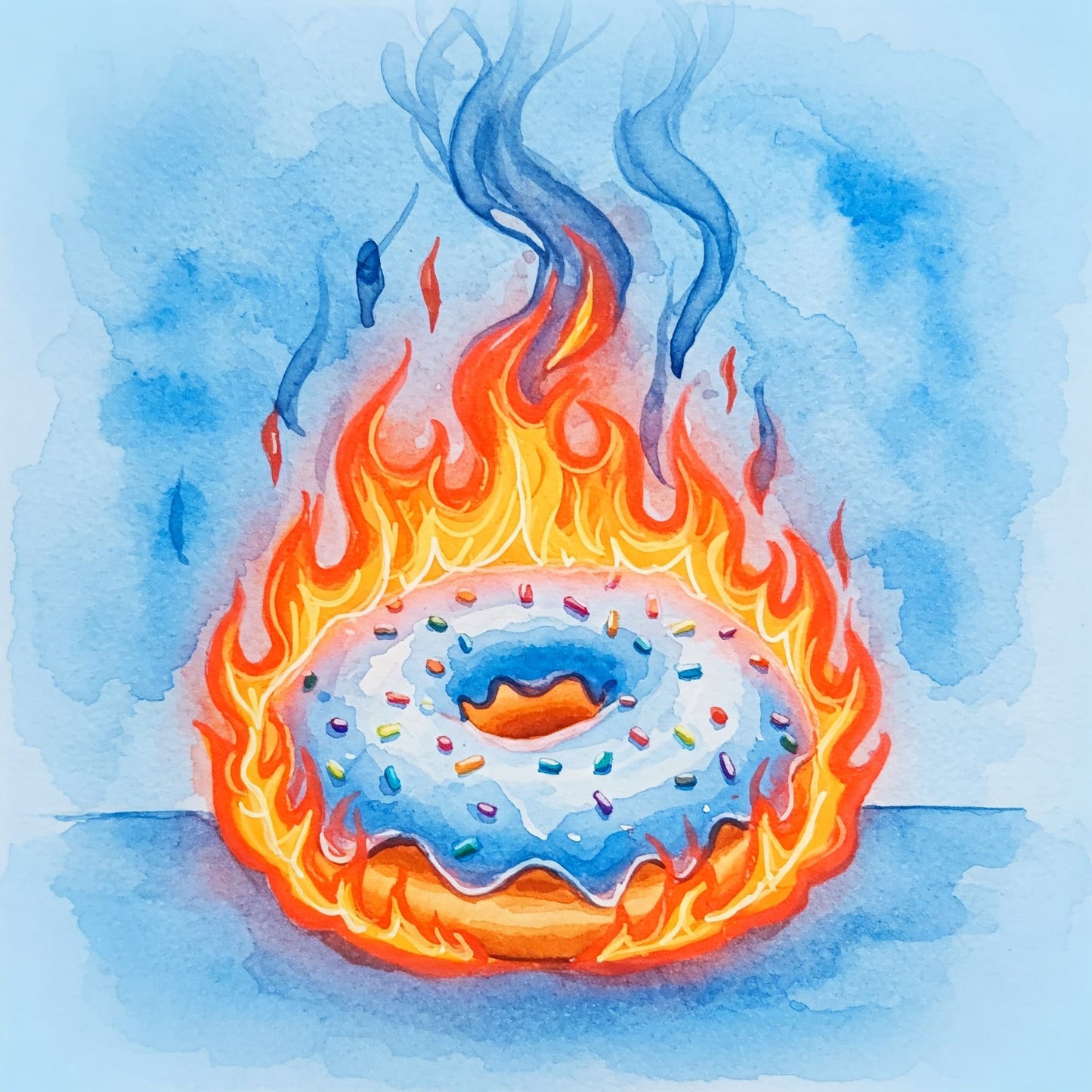 Donuts On Fire Collection of 100
