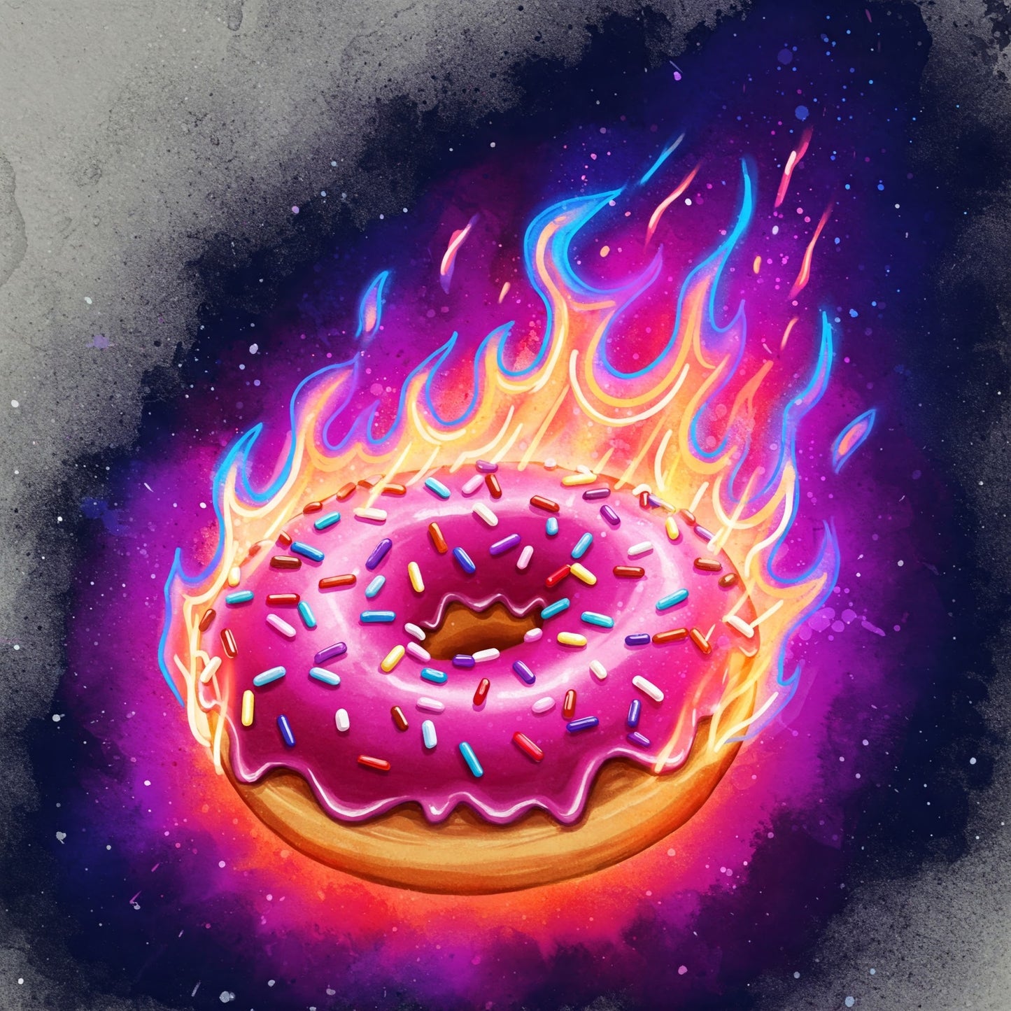 Donuts On Fire Collection of 100