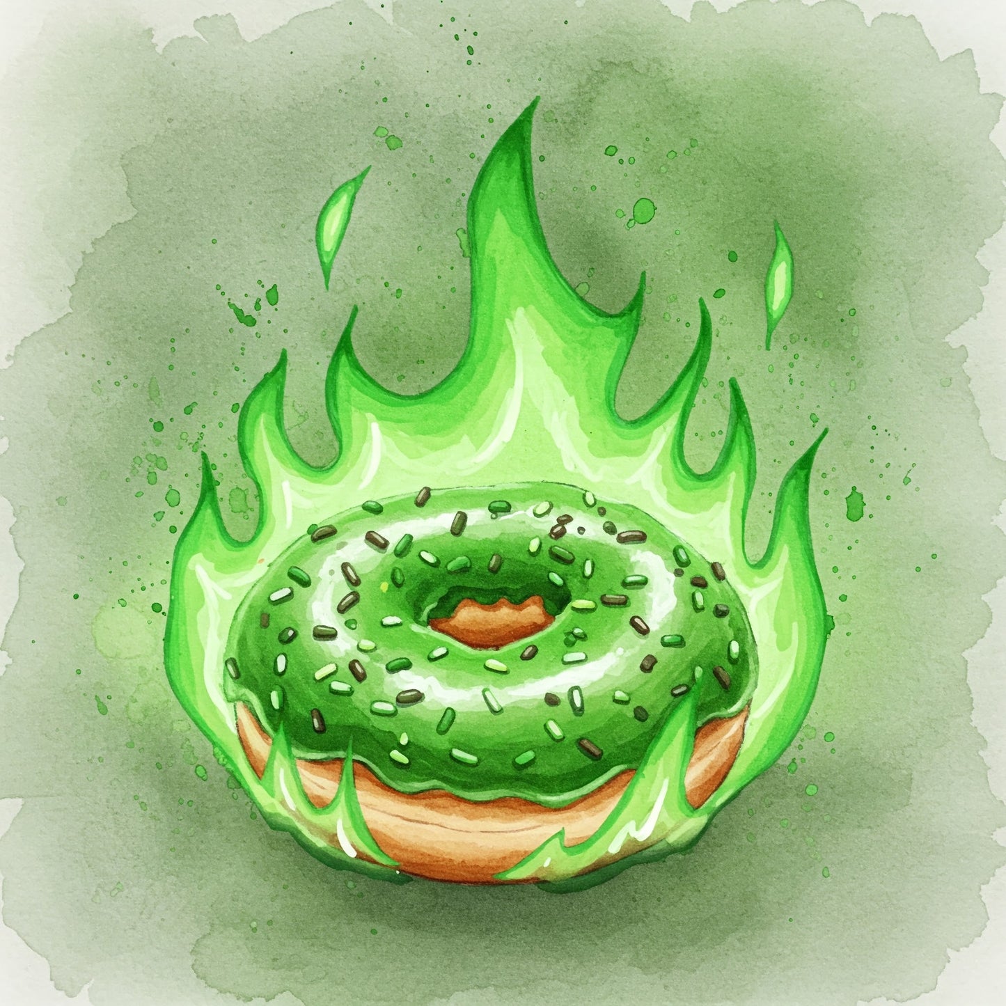 Donuts On Fire Collection of 100