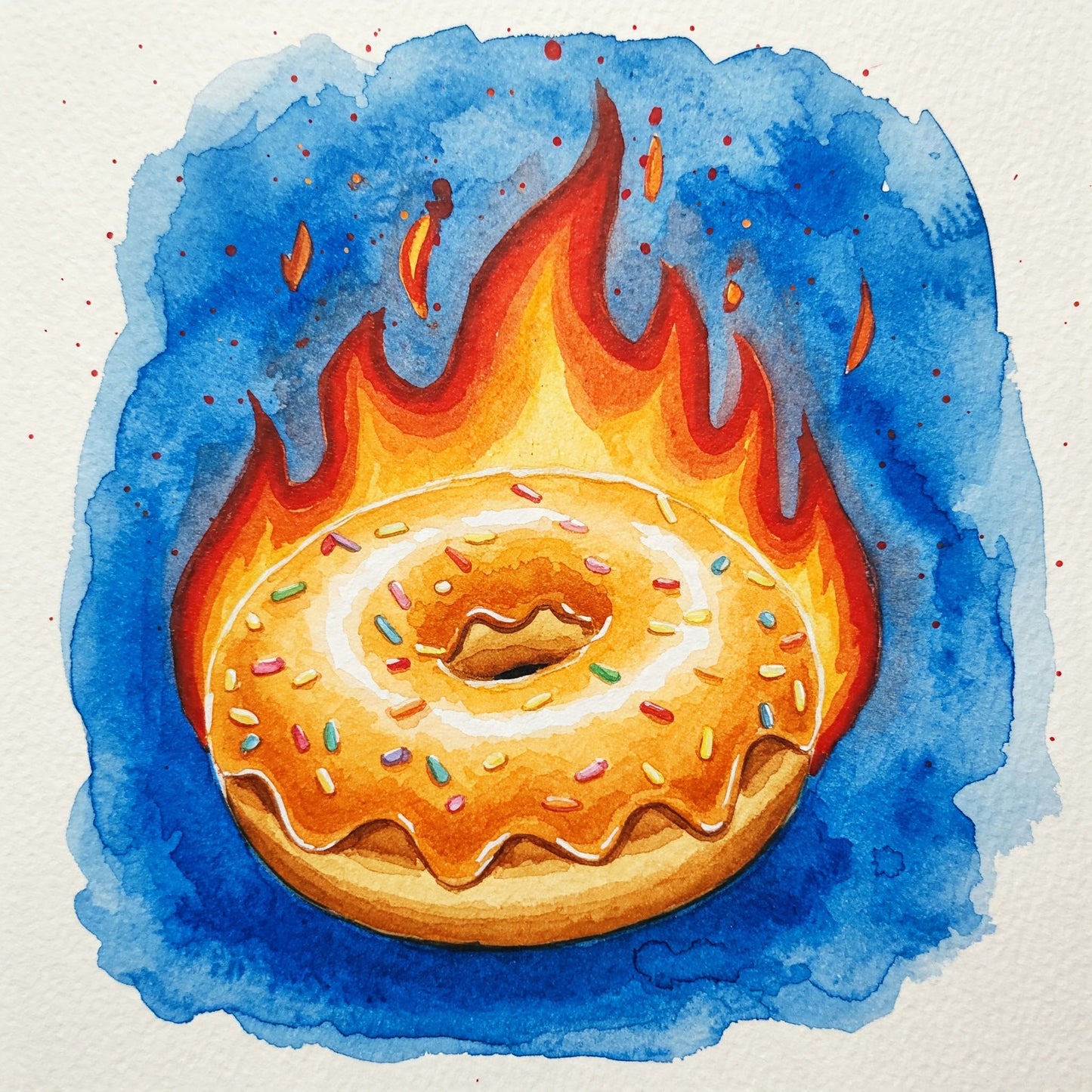 Donuts On Fire Collection of 100