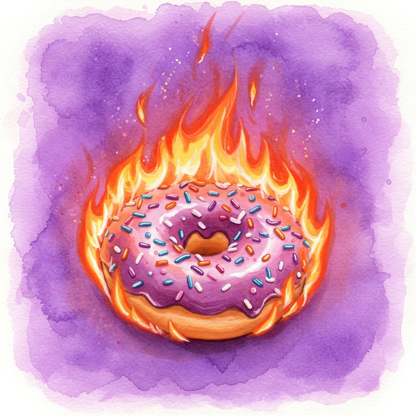 Donuts On Fire Collection of 100