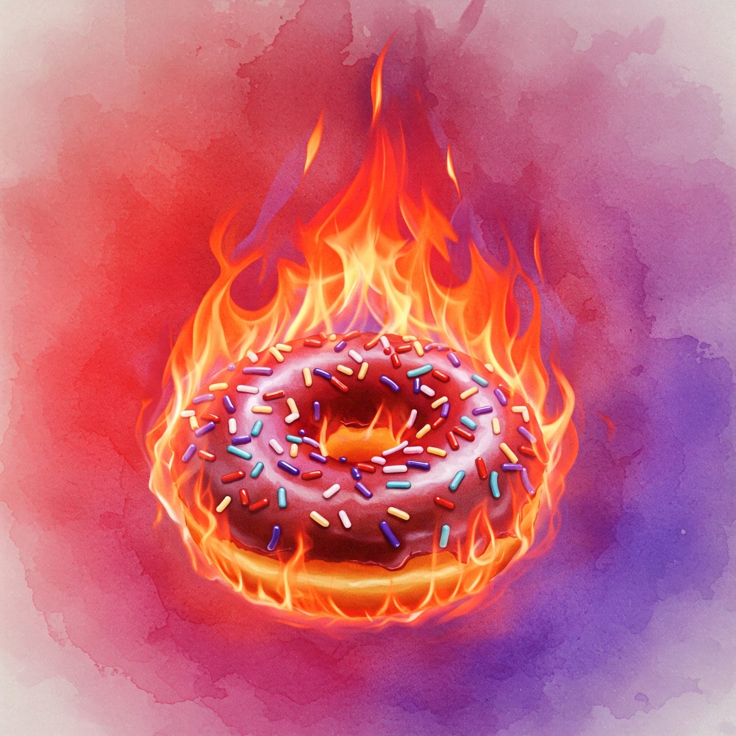 Donuts On Fire Collection of 100