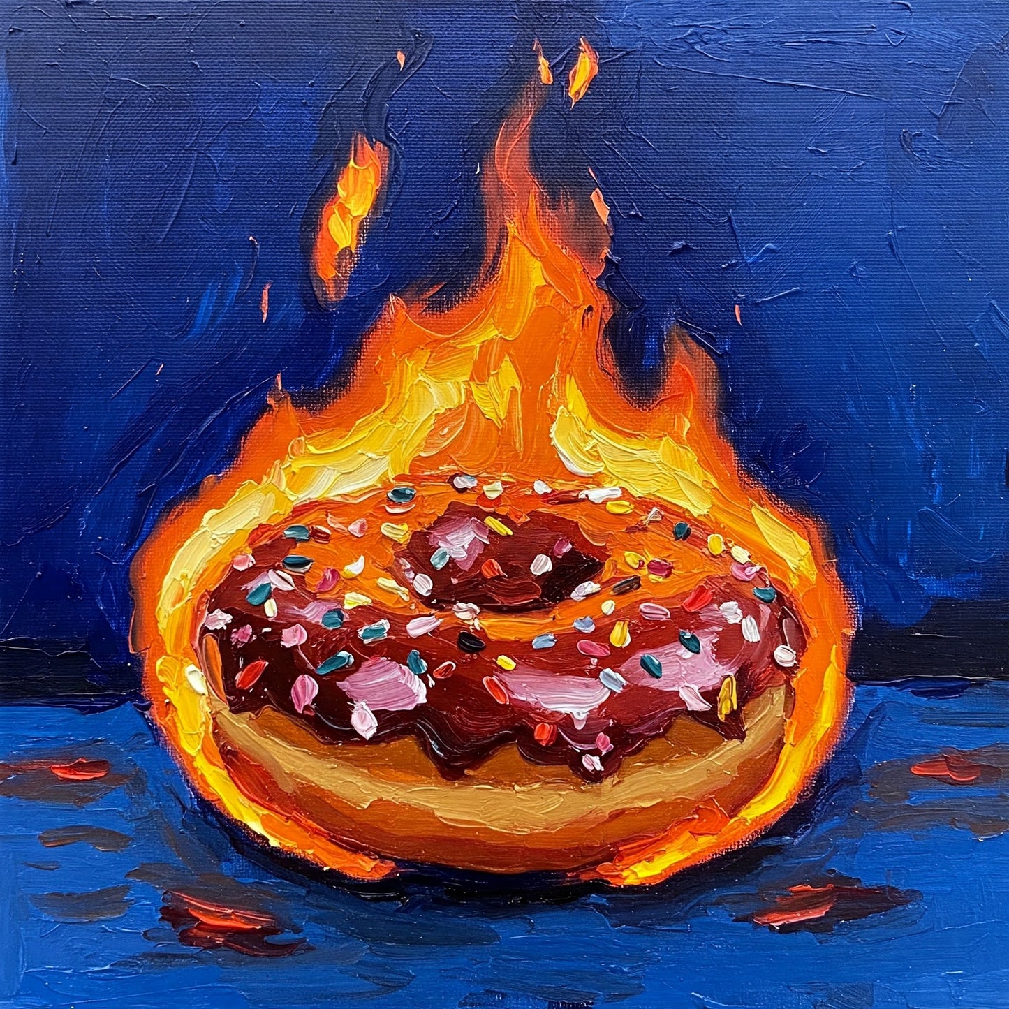 Donuts On Fire Collection of 100