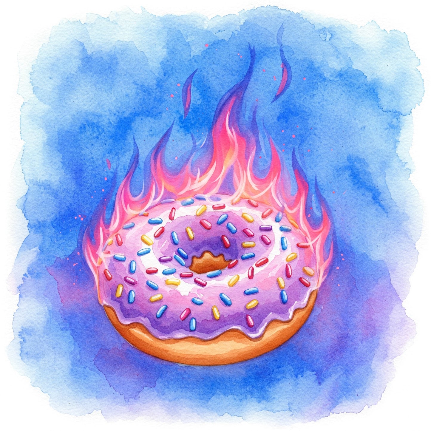 Donuts On Fire Collection of 100
